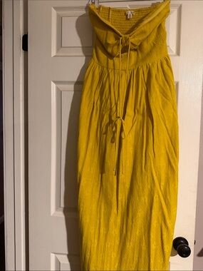 Billabong Strapless Maxi Dress